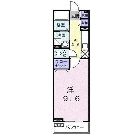 コモド　アデッソの物件間取画像